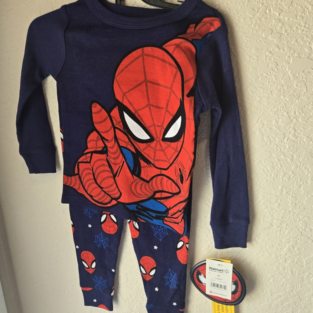 Marvel Spider-Man Toddler Shirt in Blue and Red